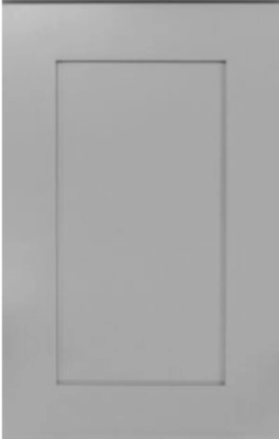 Grey Shaker cabinet door — elegant grey finish shaker door